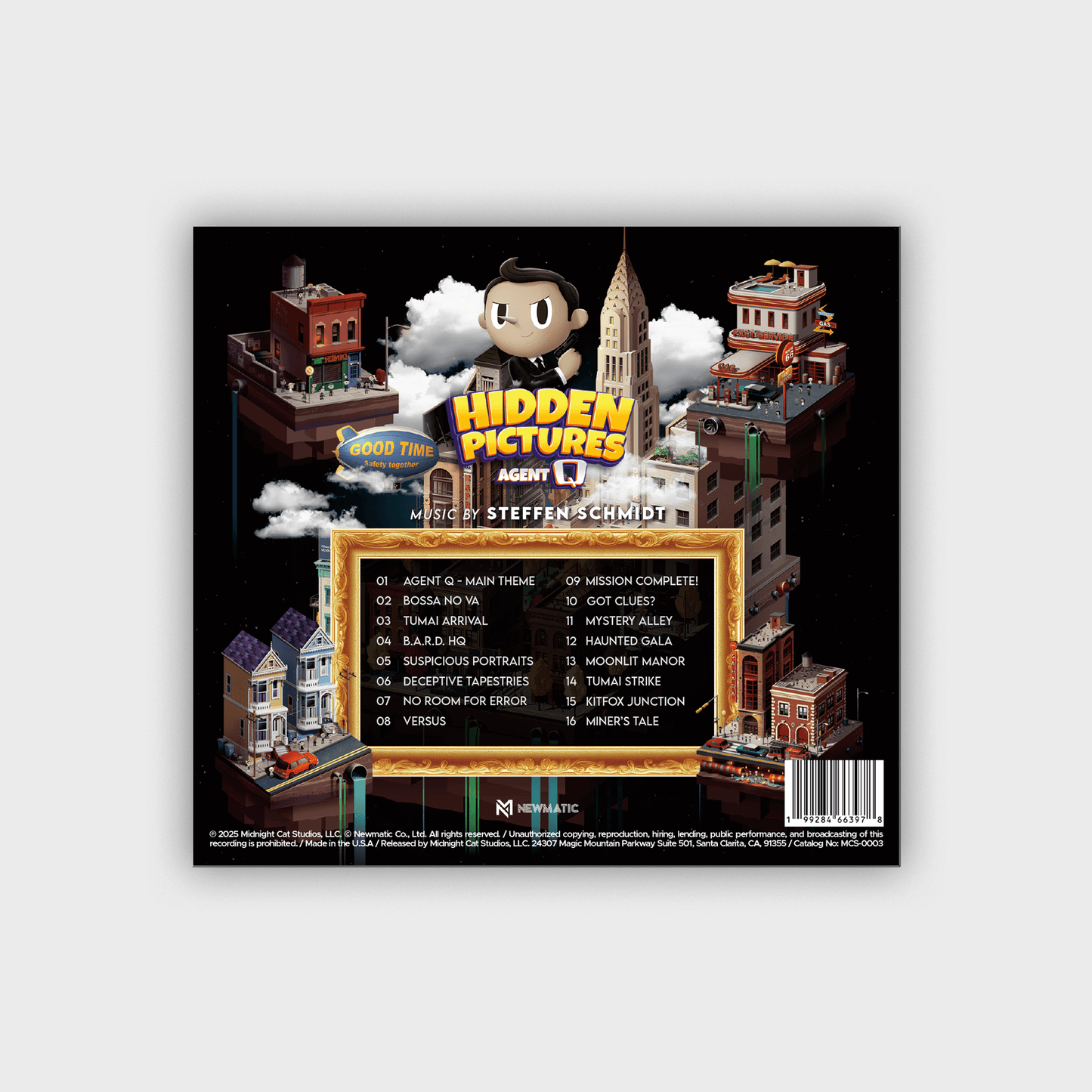 Hidden Pictures: Agent Q (Original Soundtrack) - CD